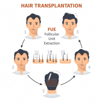 Medipunto Clinic - Transplantacija kose: ekstrakcija folikularne jedinice (FUE) 